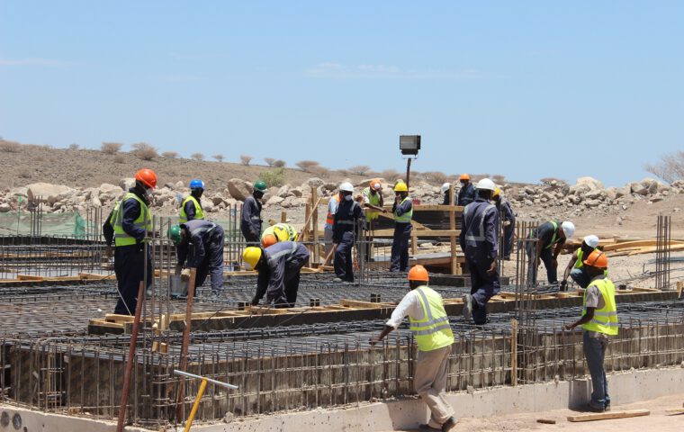 Windkraftanlagen des Lake Turkana Wind Power Project in Kenia
