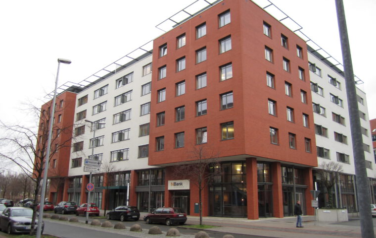 Gebäude der NBank in Hannover.