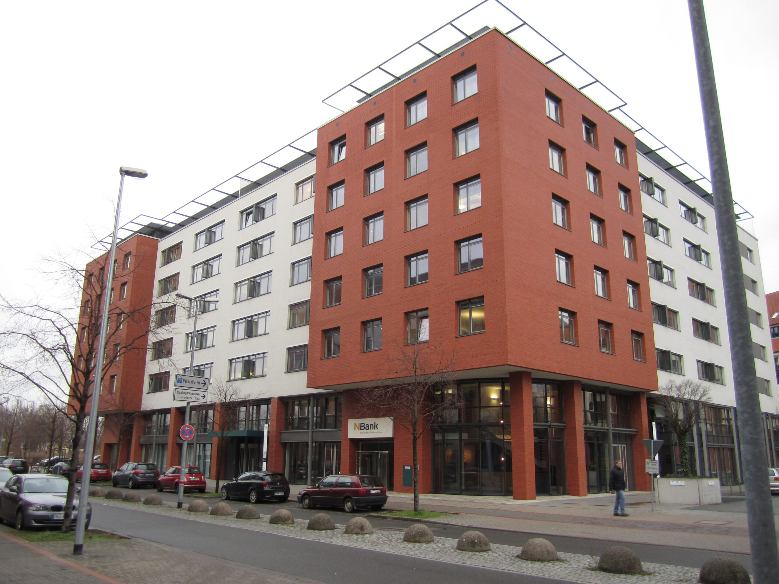 Gebäude der NBank in Hannover.